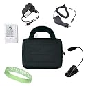 Black Amazon Kindle 2 Hard Shell Carrying Case + A Black LED Reading Light + Car Charger + Wall Charger + A Screen Protector + A Live*Laugh*Love Wrist Band!!!