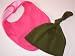 4 Pack Olive and Pink American Apparel Set with Bib, Beanie, Long Sleeve Lap Tee and Short Sleeve Lap Tee, 18-24 months