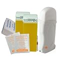 Sunzze Wachserw�rmer passend f�r alle 100ml Wachspatronen mit automatischer Temperaturregelung professional Wachsen mit Gratis 2 Wachspatronen und 50 Vliesstreifen