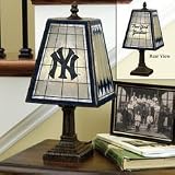 New York Yankees 14 Art Glass Table Lamp