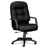 HON 2091NT10T - 2090 Pillow-Soft Executive High-Back Swivel/Tilt Chair, Black Fabric/Black Base-HON2091NT10T