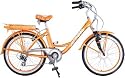 GREENLINE 24" Electric Beach Cruiser Electric Bicycle Bike - Ladies Orange