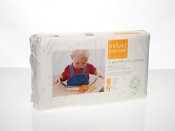 NATURE BABYCARE Diapers - Eco-Friendly Baby Diapers Size 2 12-18 lbs
