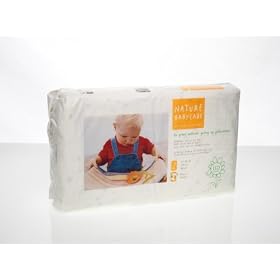 Nature BabyCare Eco-friendly, Chlorine Free Diapers, Size 2 (12-18 Lbs), 160 Diapers