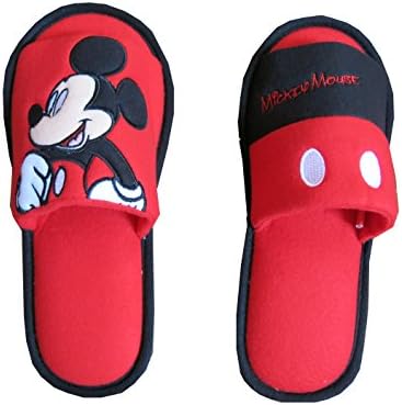 Disney Mickey Mouse Slippers 10" X 3.5"