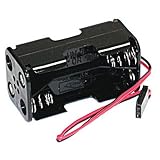 Associated 4-Cell Battery Holder, With Futaba-Style Connector by Associated