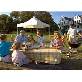 ShelterLogic Commercial Pop-Up Canopy - 10ft.L x 10ft.W, Truss Top, Straight Leg, White,... from Equipment Racks