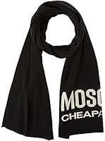 Moschino Cheap & Chic Bufanda Lana (Negro)