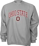 Ohio State Buckeyes Grey Tackle Twill Crewneck Sweatshirt