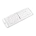 Verbatim Wireless Bluetooth Mobile Folding Keyboard for iPhone, iPod Touch, iPad, iPad2 and Other Tablets (White) (97872)