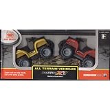 All Terrain Vehicles Atv X 2 Battery Operated Set by New Bright