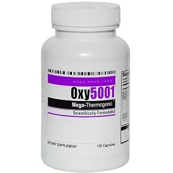 Oxy5001 Mega Thermogenic Weight Loss Supplement 120-Capsules