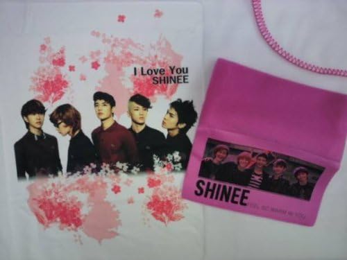 SHINee throw blanket with pouch