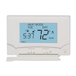 Lux TX9000TS Touch Screen Seven-Day Programmable Thermostat
