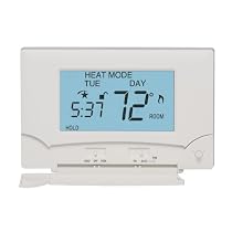 Lux TX9000TS Touch Screen Seven-Day Programmable Thermostat