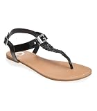 G by GUESS Ritaa Flip Flop, BLACK
