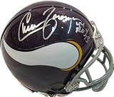 Chuck Foreman signed Minnesota Vikings Replica Mini Helmet ROY 73