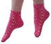 STEVE MADDEN Flora Crochet Stripe Anklet Womens Socks STEVE MADDEN Flora Crochet Stripe Anklet Womens Socks