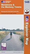 Maidstone and the Medway Towns (Explorer Maps)