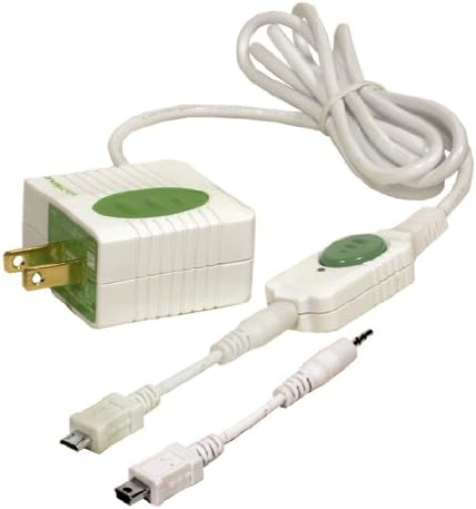 Volt-Star EcoCharger with Mini and Micro USB Adapters - Charger - Retail Packaging - White