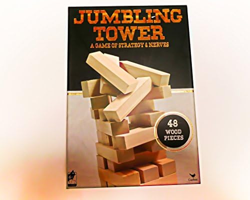 The Improved All Time Classic "Jumbling Tower" Game - A Game of Strategy &amp; Nerves