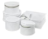Honey-Can-Do SFT-01630 Dinnerware Storage Set, 5-Piece
