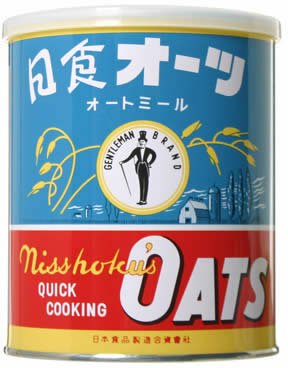 日食オーツ オートミール EO缶 500g