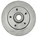 ACDelco Silver 18A87A (19287184) Non-Coated Front Disc Brake Rotor and Hub Assembly