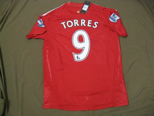 LIVERPOOL HOME JERSEY TORRES + FREE SHORT (SIZE M)