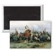 The Exploit of the Mounted Regiment in the.. - 3x2 inch Fridge Magnet - large magnetic button - Magnet
