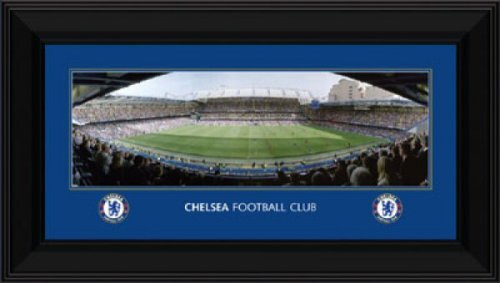 Chelsea FC Framed Panoramic Photograph Stamford Bridge Stadium 12x7