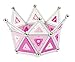 Geomag 142-Piece Construction Set with Assorted Pink Panels - Mentally Stimulating for Children and Adults - Safe and High Quality Construction - For Ages 3 and Up