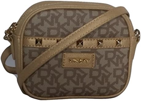 DNKY Mini Crossbody bag - Coated Logo with Studs