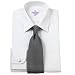 Search : Savile Row Mens White Non-Iron Classic Fit Dress Shirt Windsor Collar French Cuff