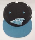 Carolina Panthers Team Colors Fitted Hat By Reebok Size 7