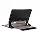 Smart Standing Leather Cover with Auto Sleep Mode for Lenovo IdeaPad Yoga Tablet (10 Inch HD) B8000 (Black)