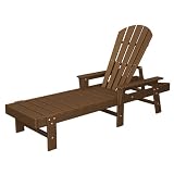 Poly-Wood South Beach Chaise Lounge - Frame Color Pacific Blue