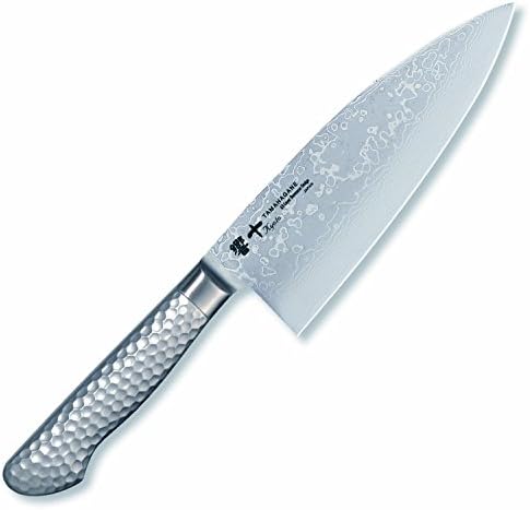 Kataoka Factory hammered mark universal kitchen Knife TAMAHAGANE 170mm KS-1117 from Japan