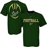 Nike South Florida Bulls Green Youth Team Issue T-shirt