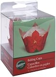 Wilton Holiday Poinsettia Baking Cup, 15 Count Wilton Holiday Poinsettia Baking Cup, 15 Count