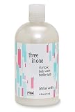 Primal Elements 3 In 1 Shampoo, Body Wash, Bubble Bath, Tahitian Vanilla, 16-Ounce Bottle