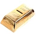 Gold ingot / bar money box / bank