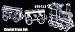 Crystal Train Locomotive In Gift Box
