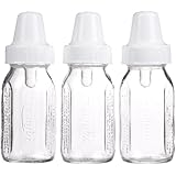 Evenflo 3 Pack Classic Glass Bottle, 4-Ounce (Discontinued by Manufacturer)