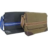 Review   / Baekgaard Tan or Black Oilcloth large messenger bag 15 by 13 inches