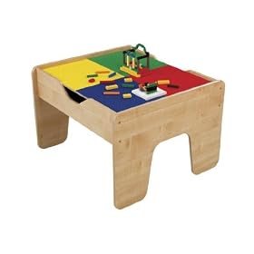 2-in-1 Activity Table with LEGO Compatible Board, by Kidkraft