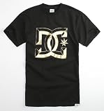 Dc Shoes Center D Tee - Black/Gold X Sml