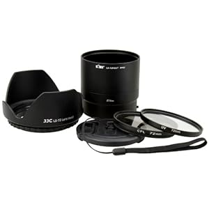 Kiwifotos Kit d'accessoires pour Nikon Coolpix P600, P610, P610s