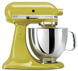 KitchenAid KSM150PSPE Artisan 5-Quart Stand Mixer, Pear