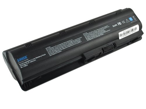 Anker® Ultra High Capacity (12 cell / 8800mAh) New Laptop Battery for HP G42 G72 G4 G6 G7 G42t G72-250US G42-415DX; HP Envy 17; HP Pavilion DM4 DM4-1200 DM4-1300 DM4-2000 DM4-3000 DV5-2000 DV6-3000 DV3-4000 series; Fits MU06 MU09 593553-001 WD549AA [Li-ion 12-cell 8800mAh]